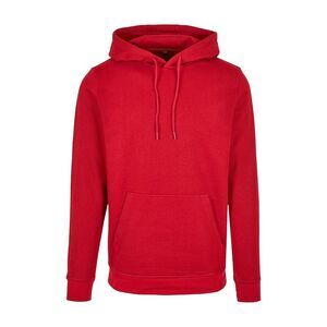 Build Your Brand Mens Basic Hoodie / City Red
